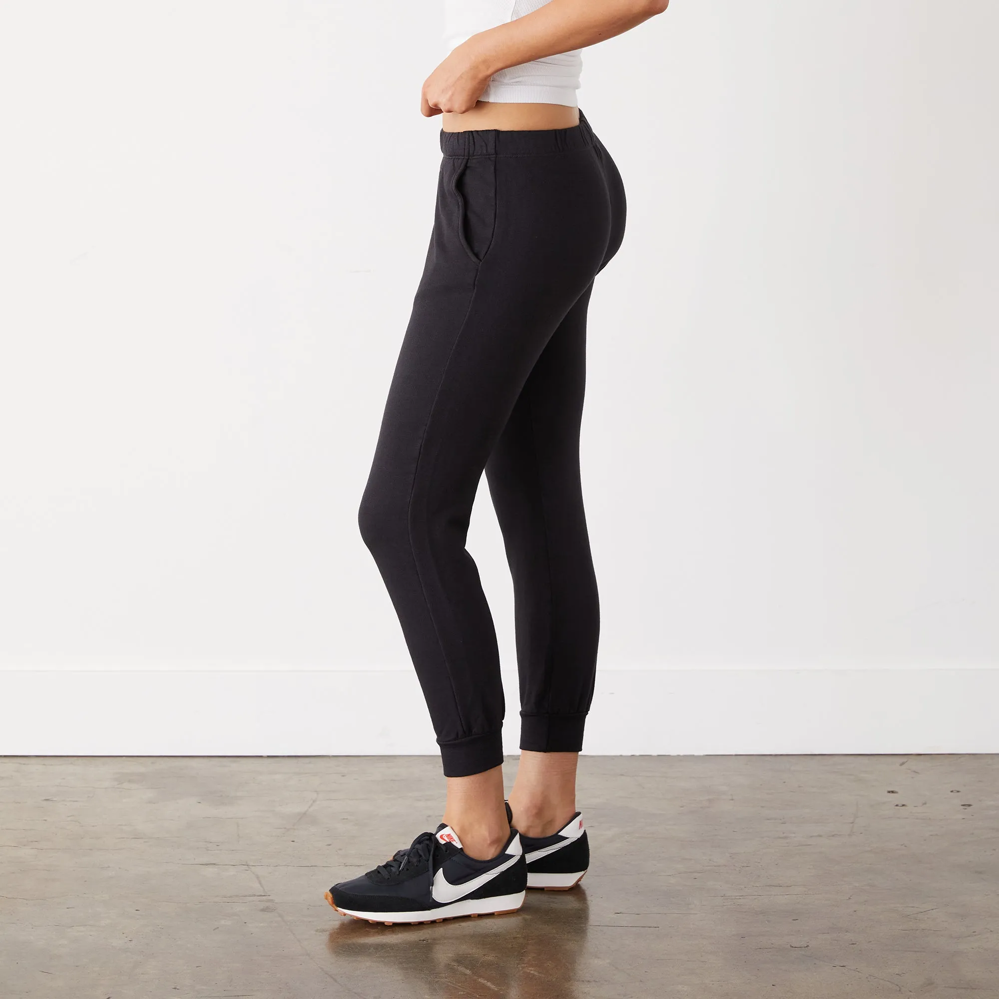 Supersoft Fleece Jogger No Frills Fit High Waist