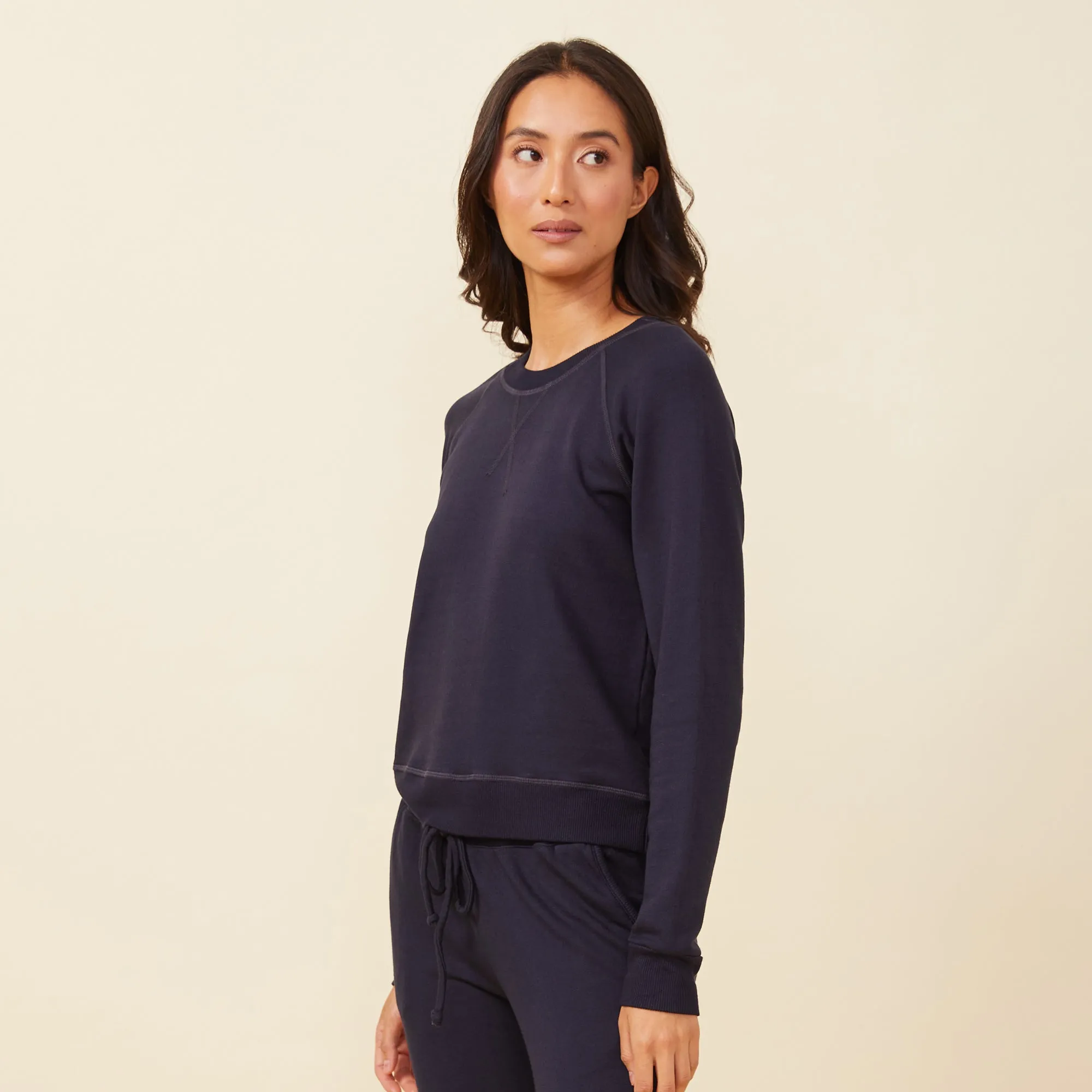 Supersoft Fleece Raglan Noble Glow