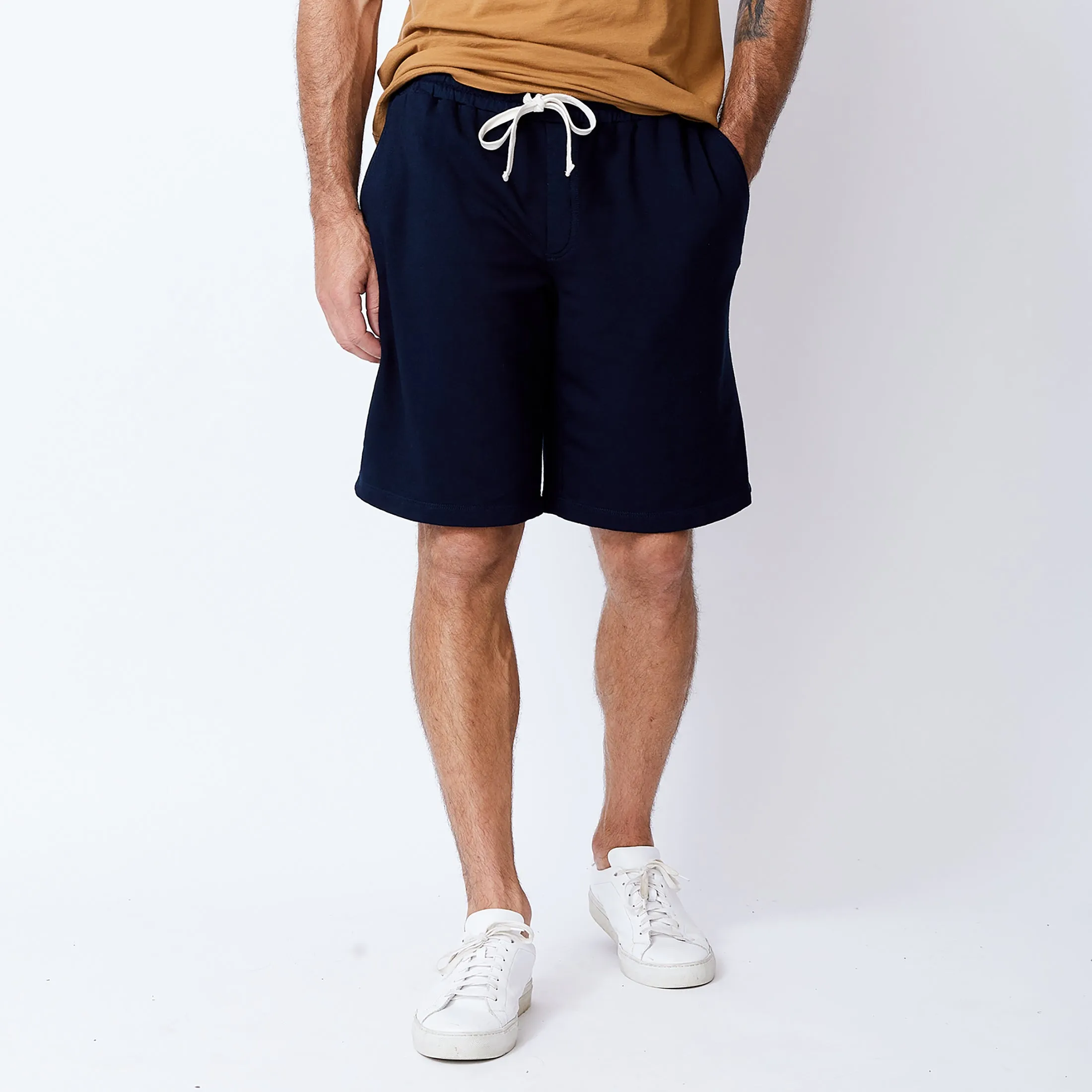 Supersoft Fleece Shorts AntiMicrobialLining SelfFabric Binding