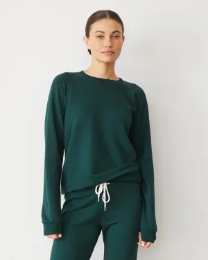 LowProfileZipper Boho Aesthetic Supersoft Fleece Vintage Raglan