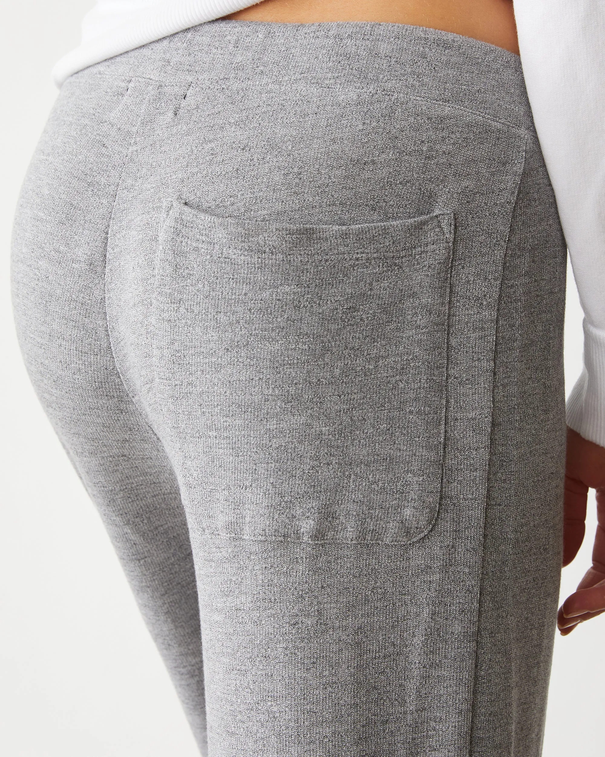 Supersoft French Terry Crop Lounge Pant Body Contour