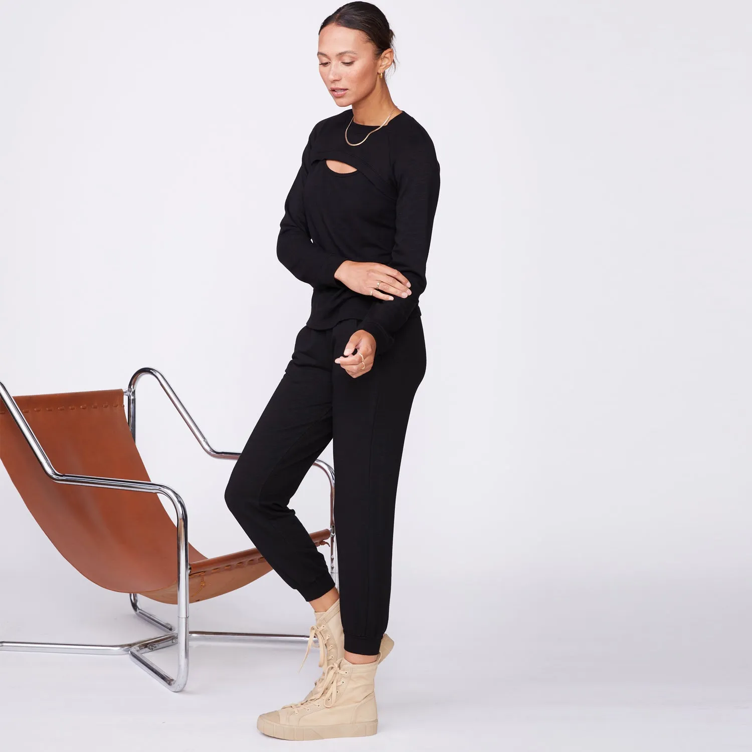 MoistureWickingLining ReinforcedBeltLoops Supersoft Jogger
