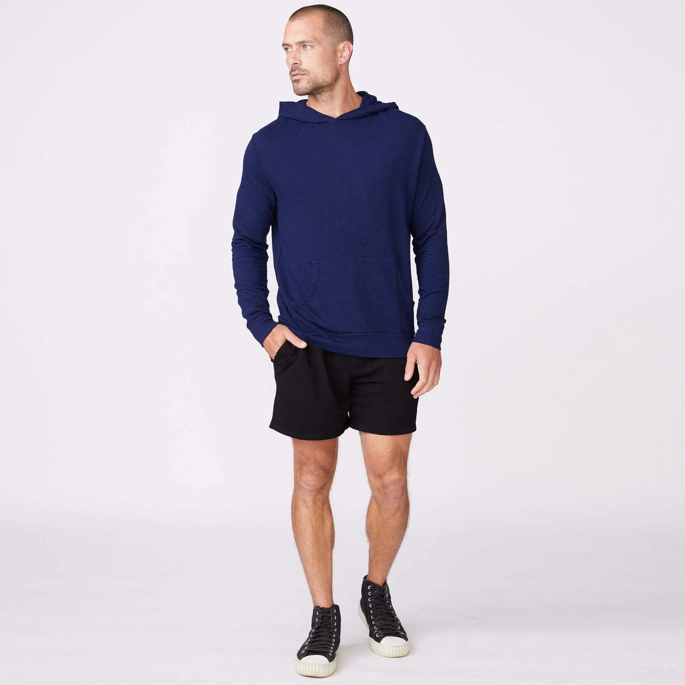 Reinforced Neckline Supersoft Pullover Hoody