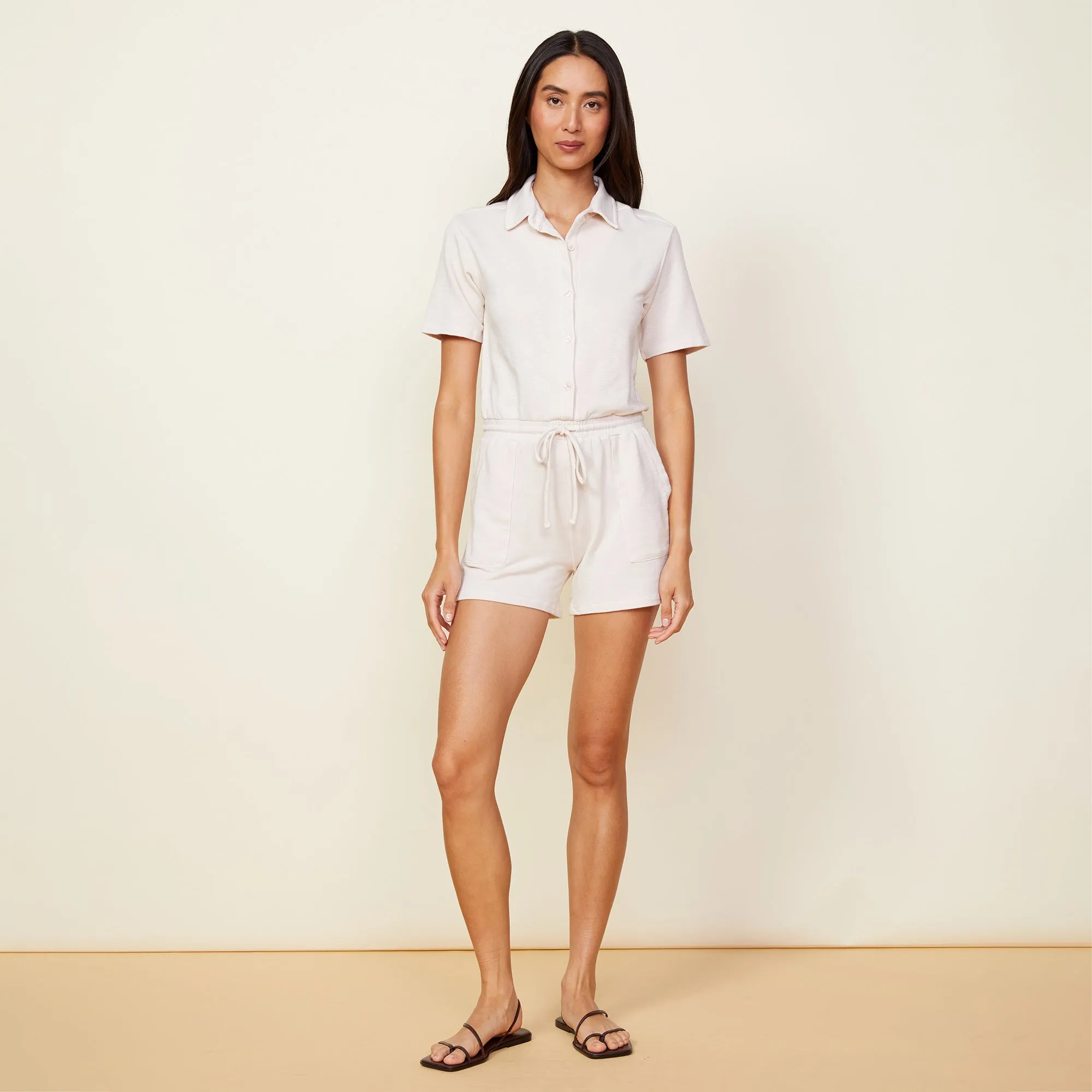 Simple Ease Stylish Cut Supersoft Romper