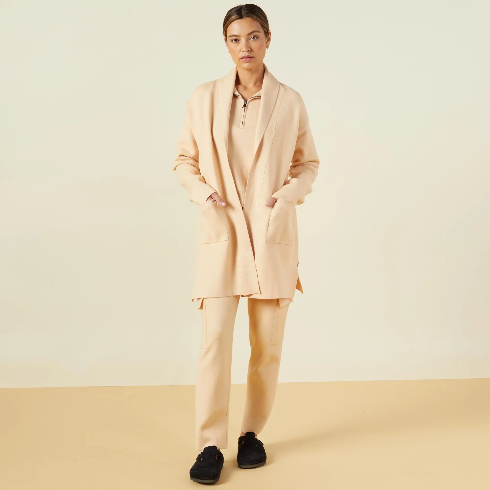 VentilatedBack Vintage Shirt Supersoft Sweater Knit Cardigan
