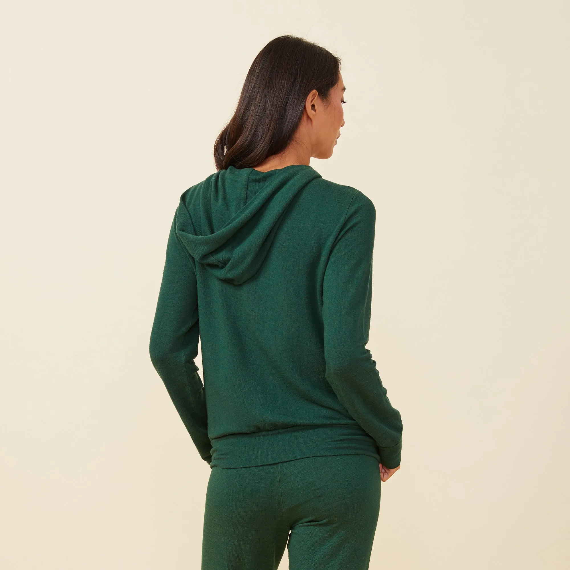 Supersoft Zip Up Hoody Heart Glow Soft-touch daywear