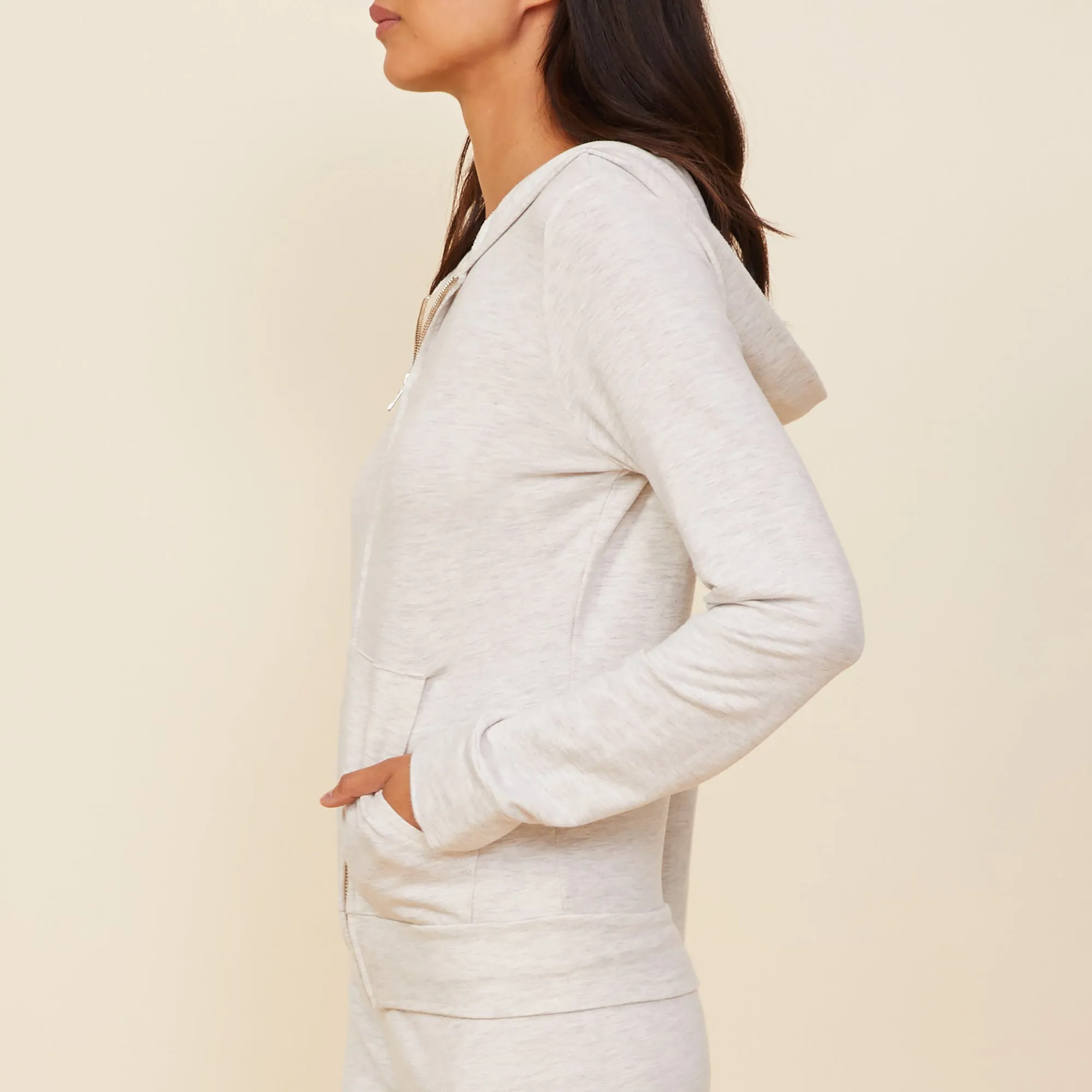 Sharp Mood Casual Layers Supersoft Zip Up Hoody