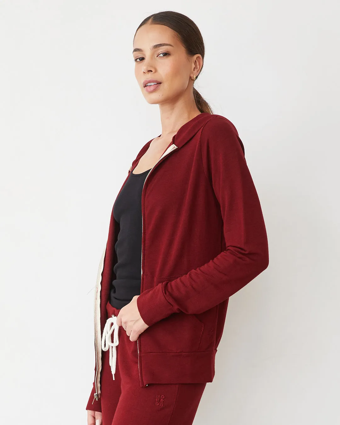 Supersoft Zip Up Hoody Sophisticated Look