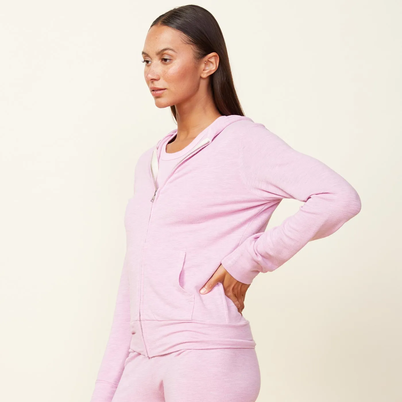 garden wedding Flexible Mood Supersoft Zip Up Hoody