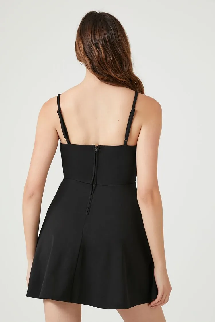 Sweetheart Fit &amp; Flare Mini Dress