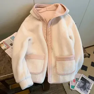 Sweetie Wool Patchwork Baseball Jacket