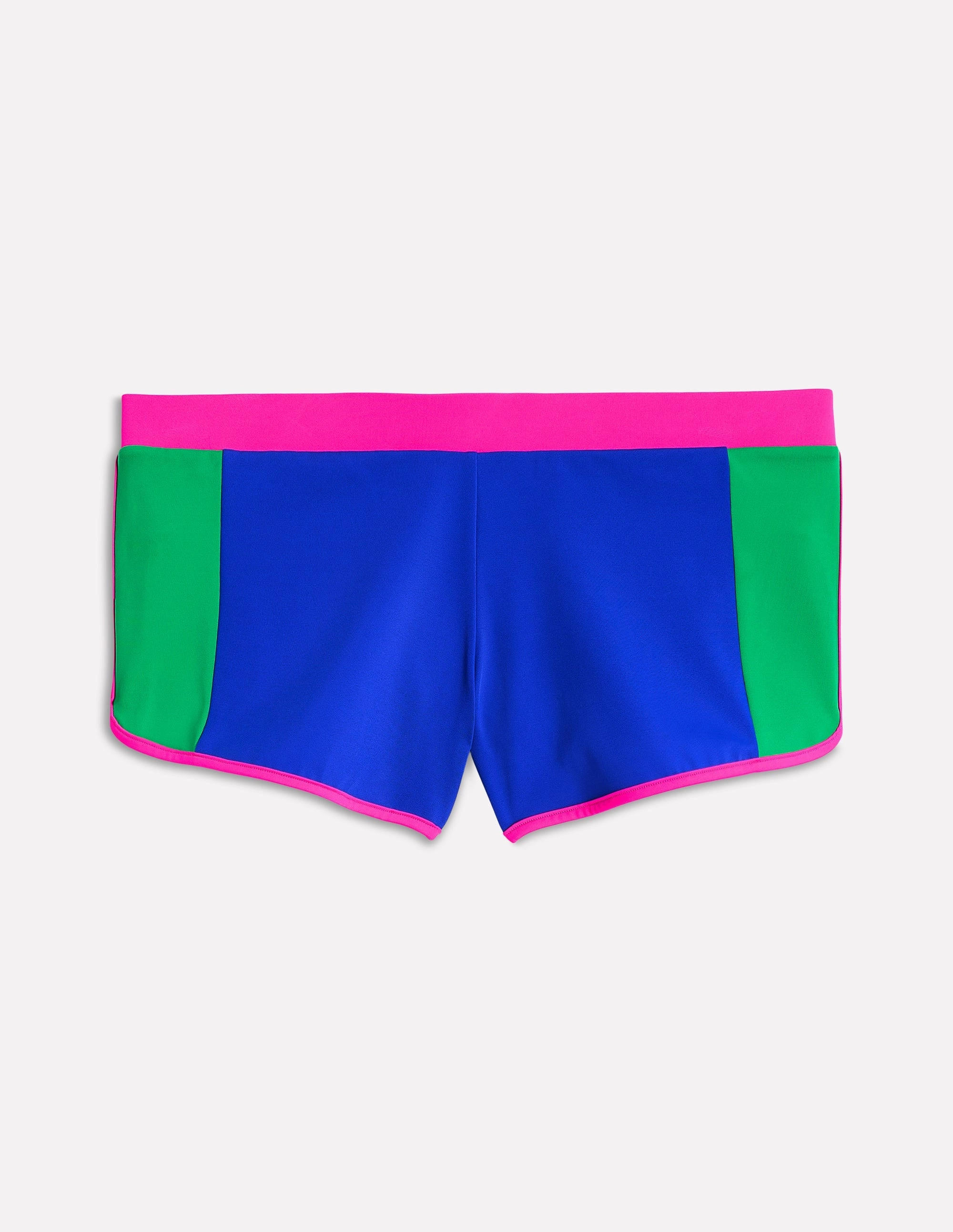Double Layered Front Thermal Regulating Lining Swim Shorts-Colbolt Blue