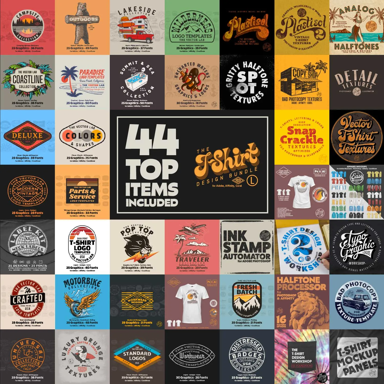 T-Shirt Design Bundle (L)