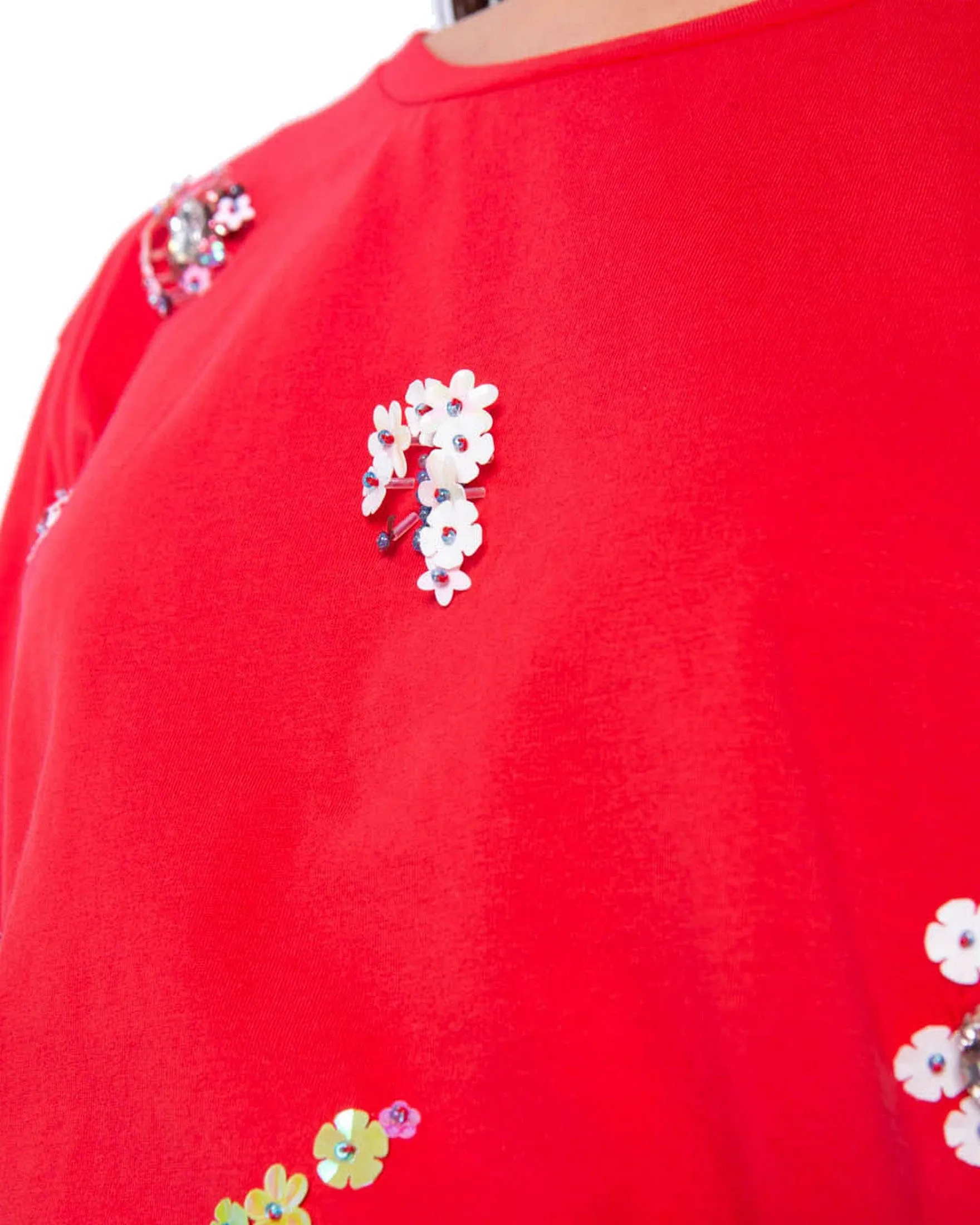 T-shirt with sequins IVANOF
