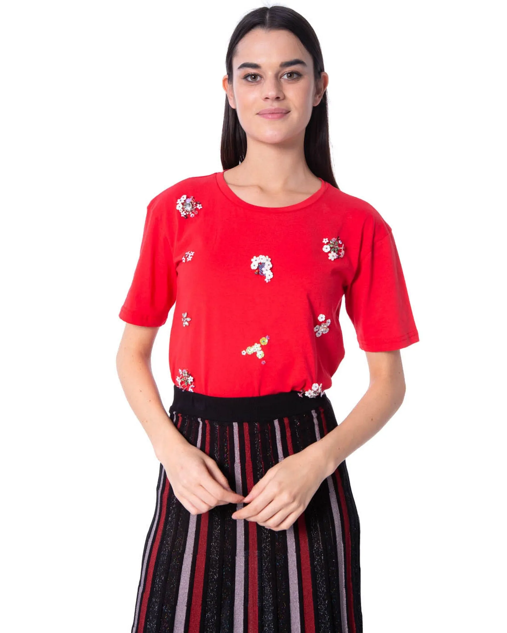 T-shirt with sequins IVANOF