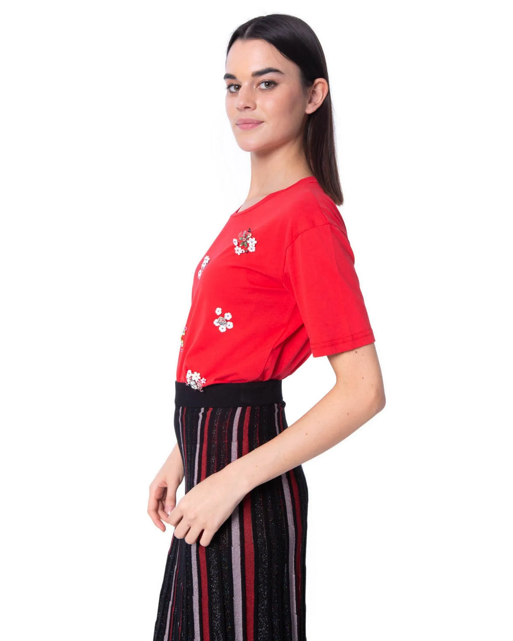 T-shirt with sequins IVANOF