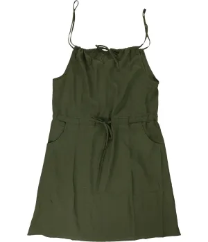 Tags Weekly Womens Solid Shirt Dress, TW1