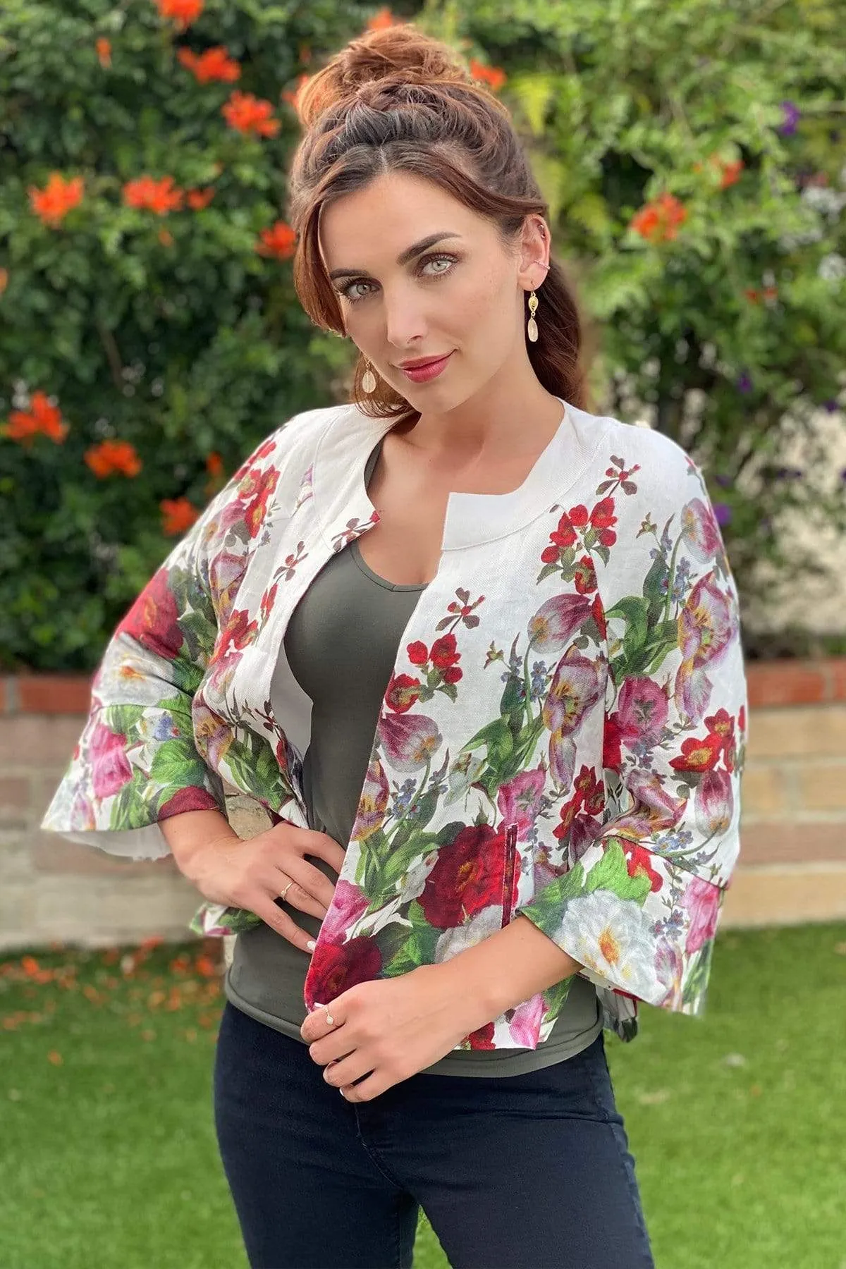 Rose Linen Coat EasyClean Coating