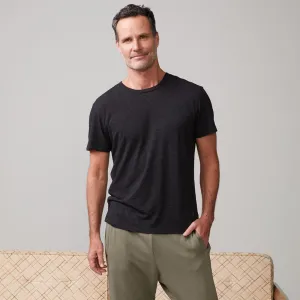 Textured Tri-Blend Relaxed Crew SeamFree Knitting