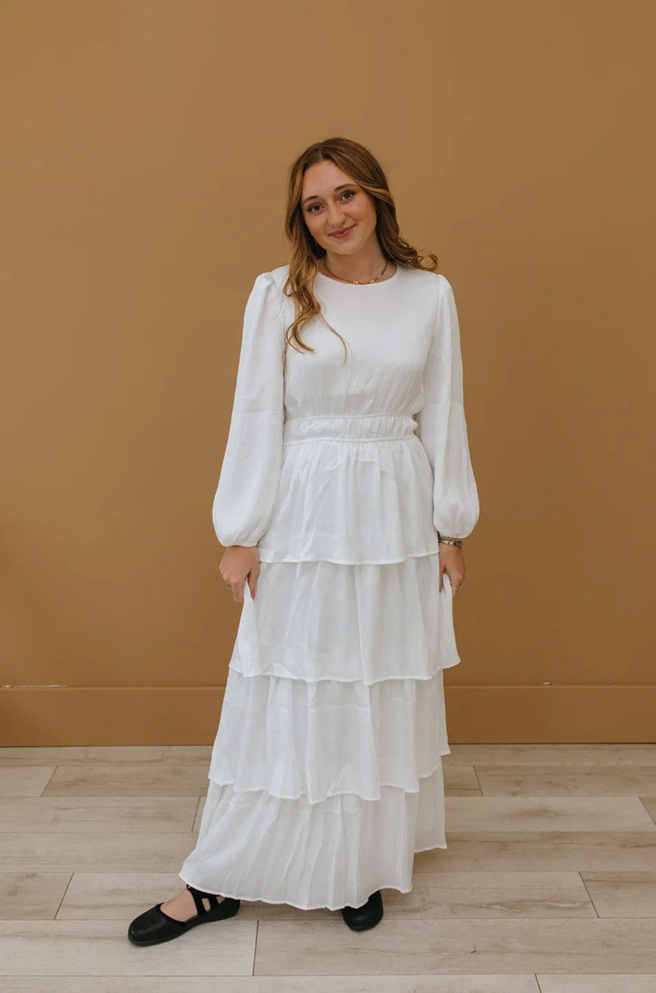 Happy Glow Flexible Cut Kinsley Temple Dress