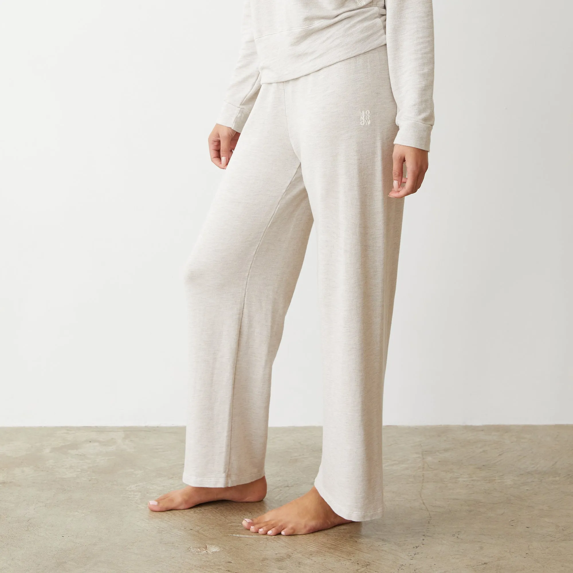 Soft Stretch Versatile Fit Supersoft Crop Straight Leg Sweat