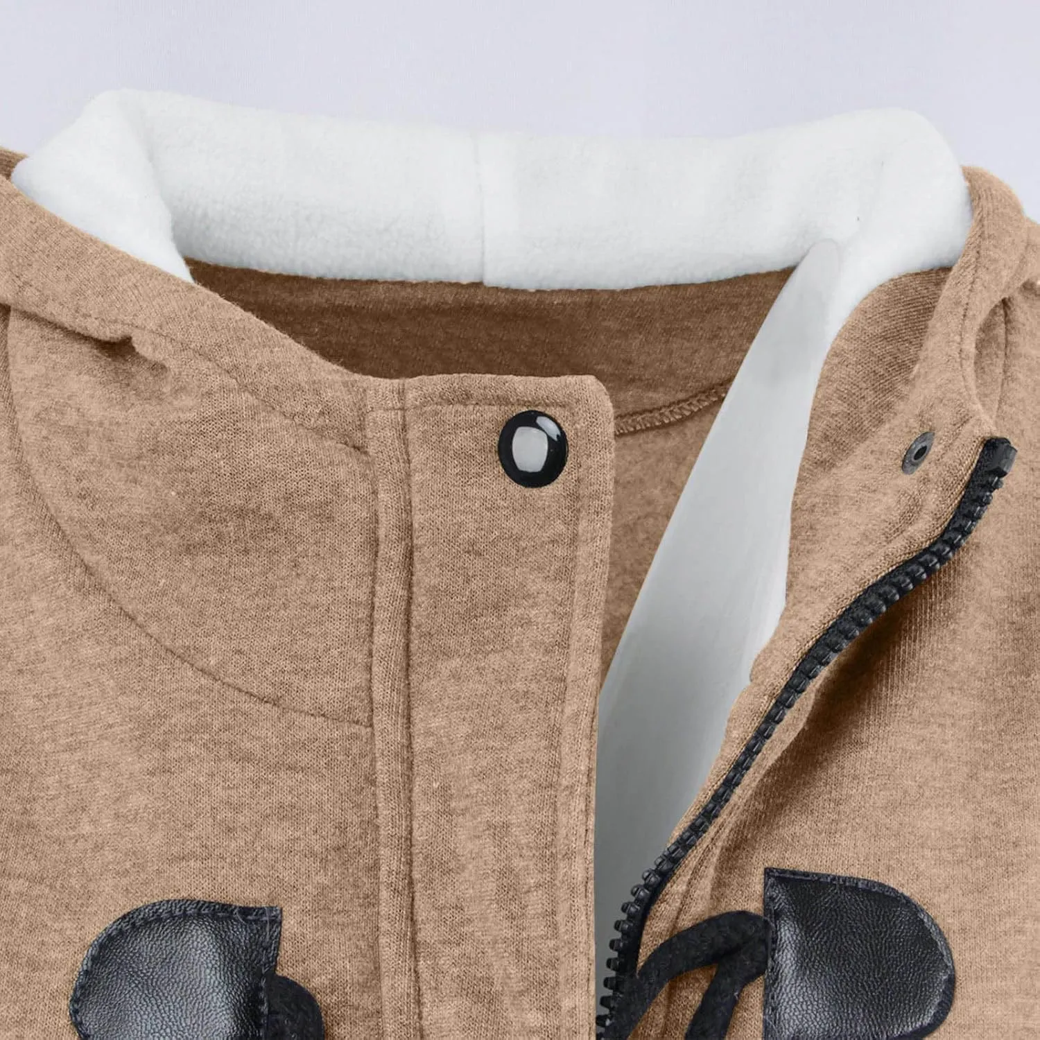 TARIENDY Padded Lined Coats for Women Travel Casual Winter Hoodies Horn Button Long Sleeve Jackets 2025 Cozy Outerwear