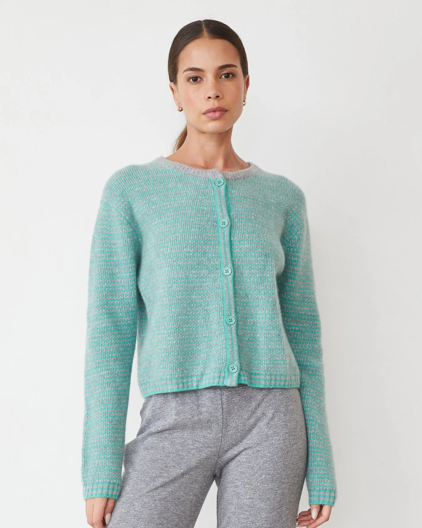 TaglessCollars Cashmere Cardigan