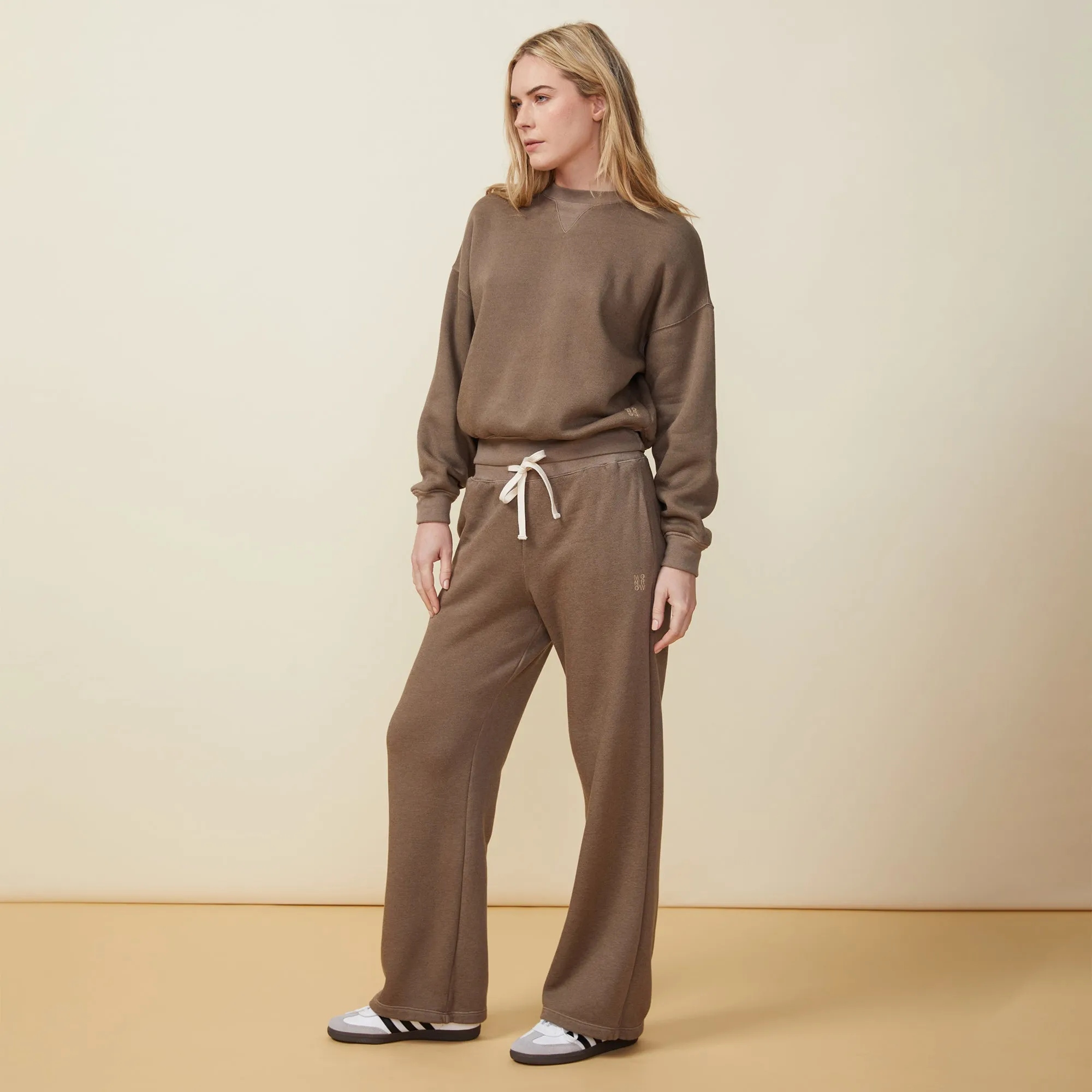 Summer Blouse Teddy Fleece Crew Neck Sweatshirt