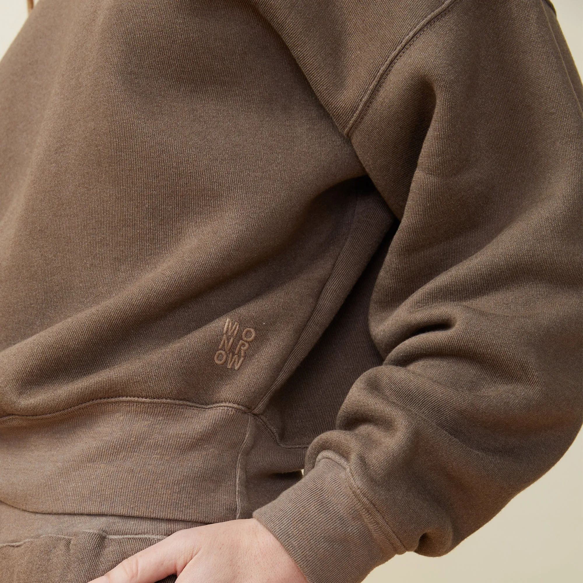 AntiPilling Surface Anti Pilling Finish Teddy Fleece Crew Neck Sweatshirt
