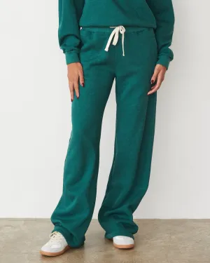 UV Protective Coating Teddy Fleece Oversized Straight Leg Sweat