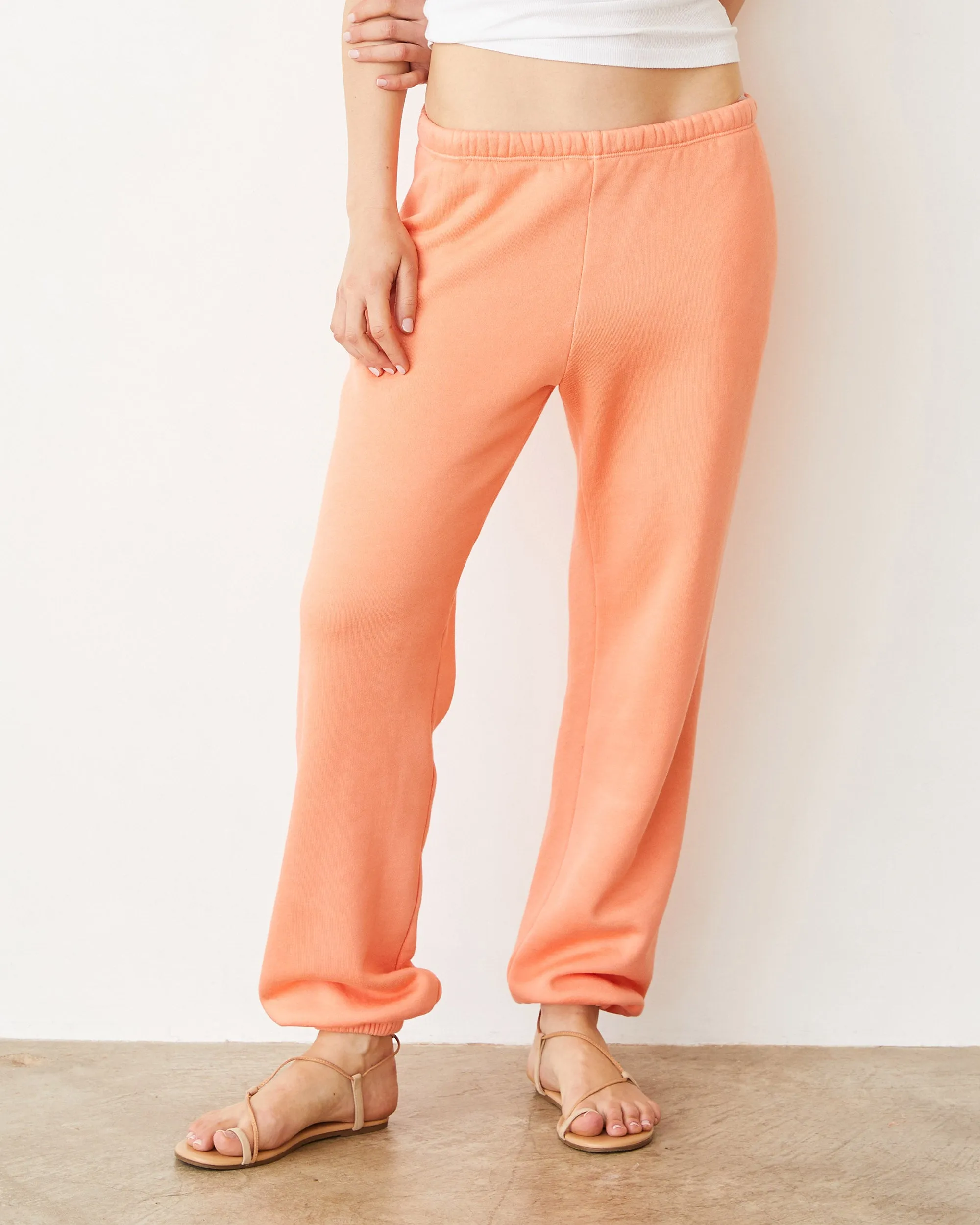 Non Irritating Seam Finish Teddy Fleece Relaxed Sweat