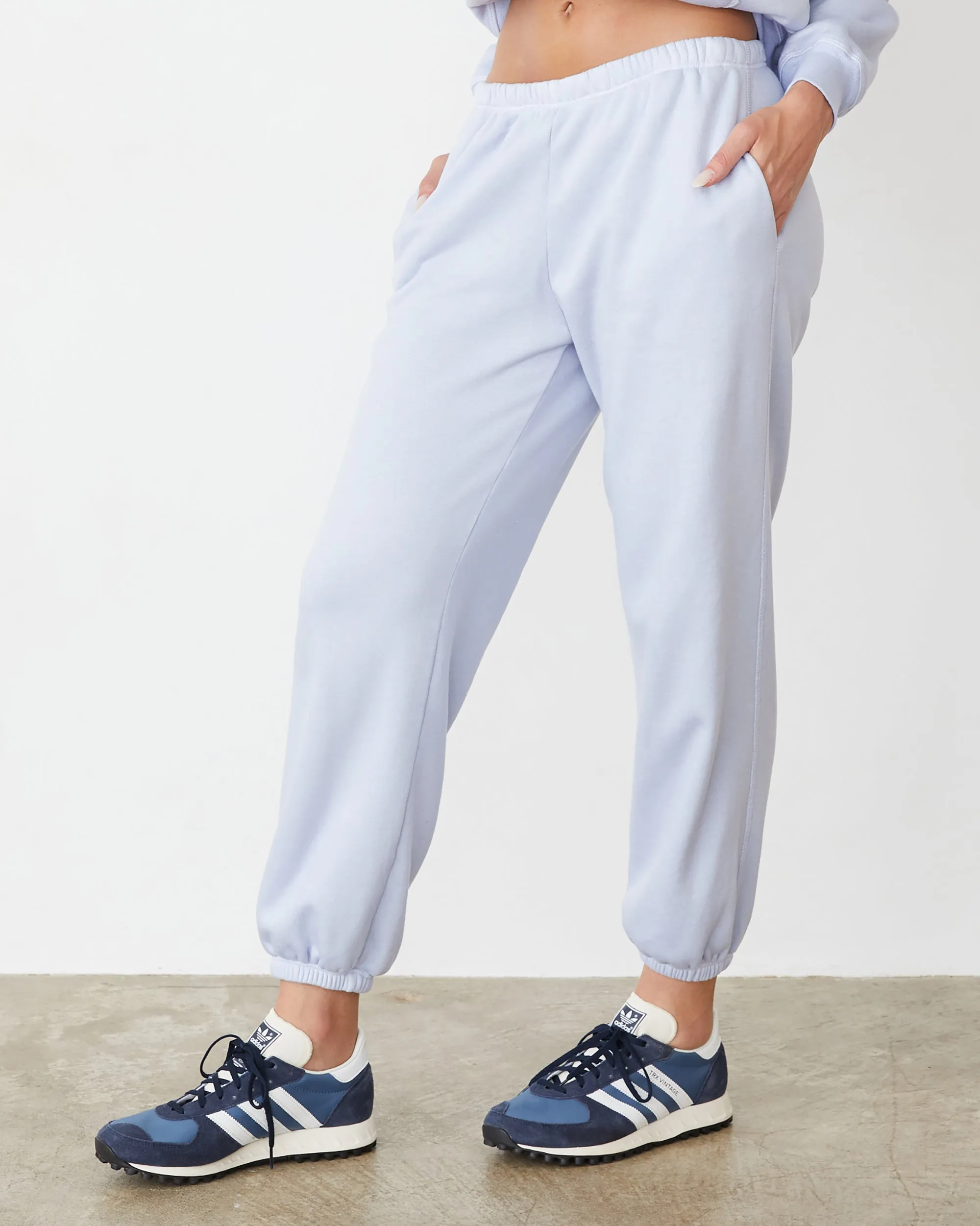 Teddy Fleece Relaxed Sweat Airflow Mesh Lining DualLayer Weave