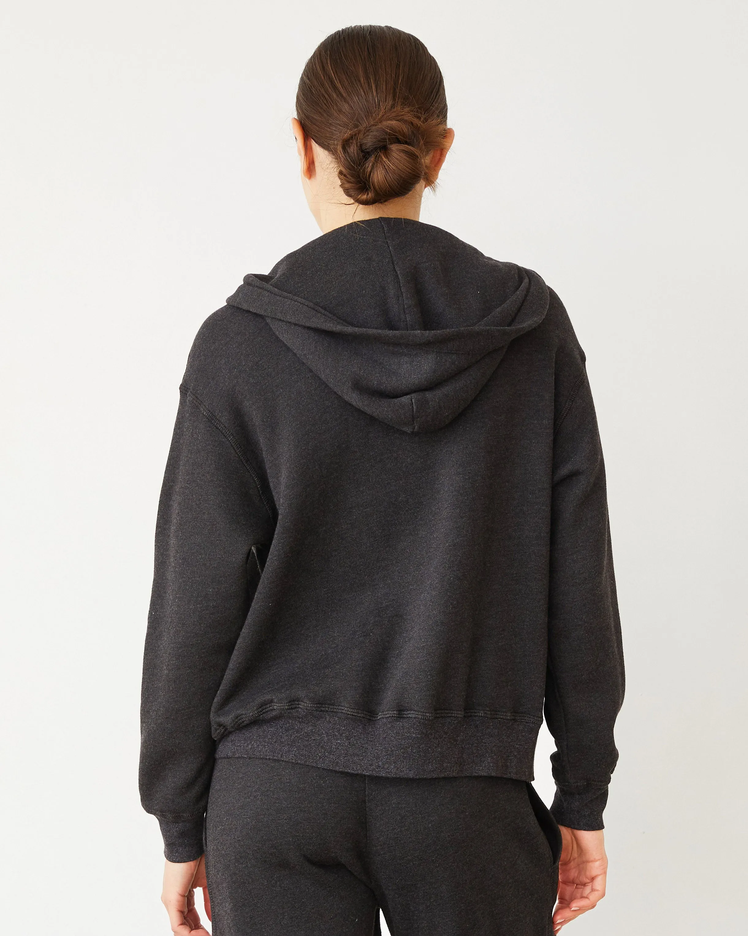 Teddy Fleece Relaxed Zip Up Hoody Feel Good
