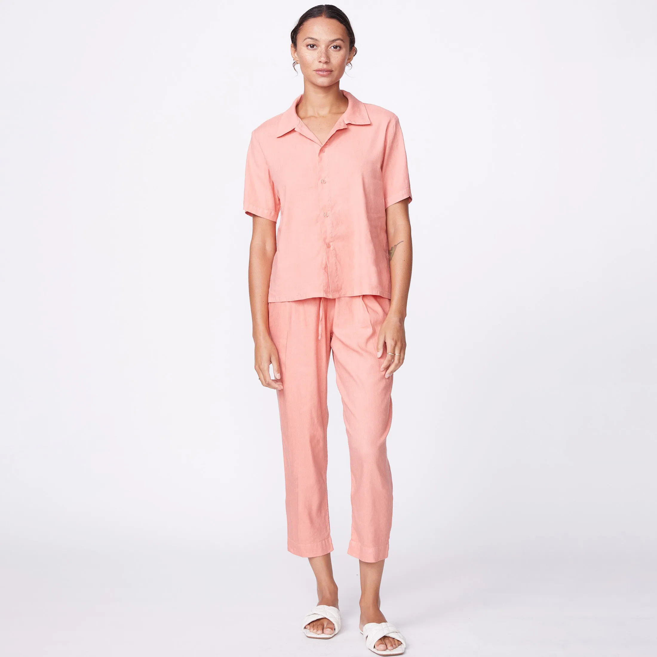 Linen Vacation Shirt Abrasion Resistant Surface