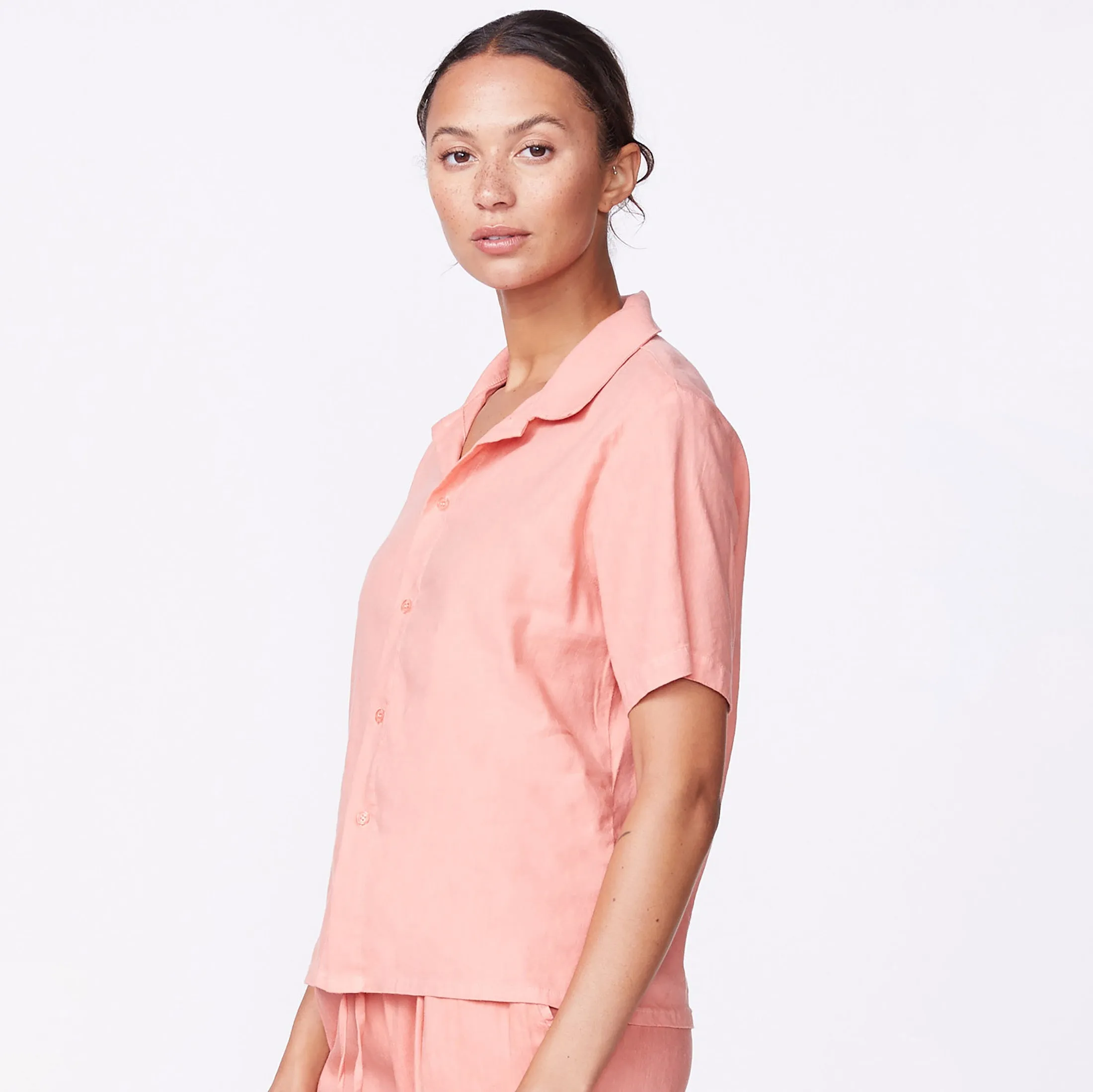 AbrasionResistantFabric Linen Vacation Shirt