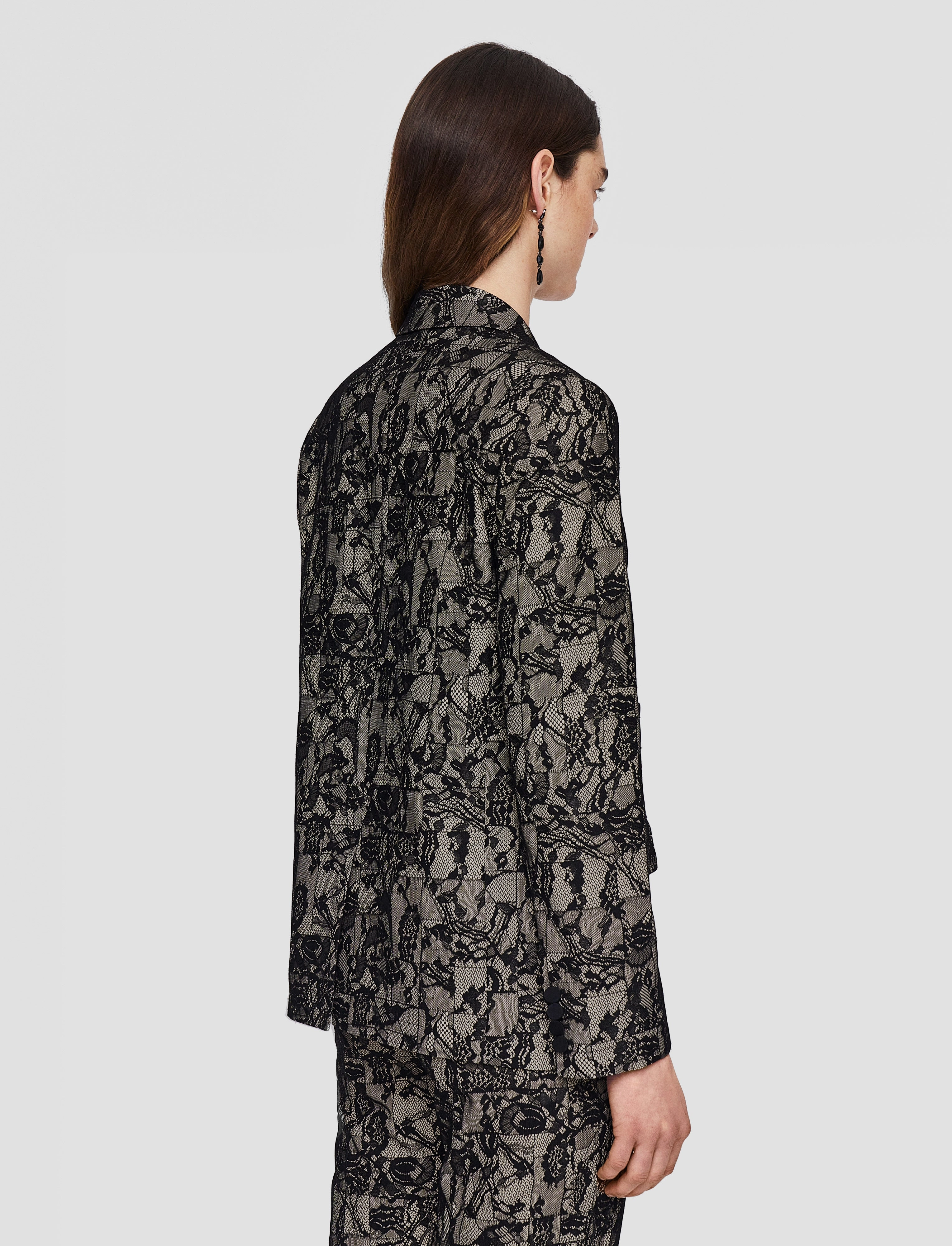 Versatile Gear Active Wear Jaden Patchwork Lace Jacket