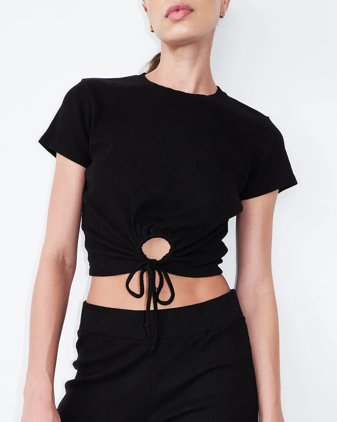 Tencel Rib Tie Top Breathable3DKnit