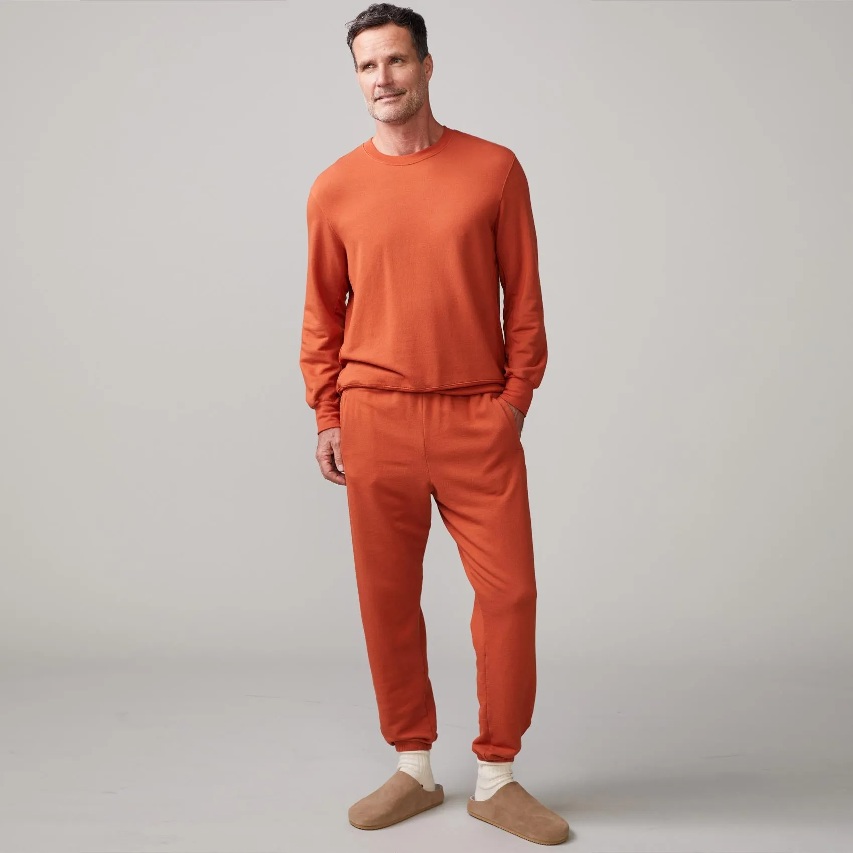 Lounge Sweatshirt FrayResistant Fabric ConvertibleSleeves