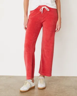 Breath Fit Terry Cloth Crop Pant