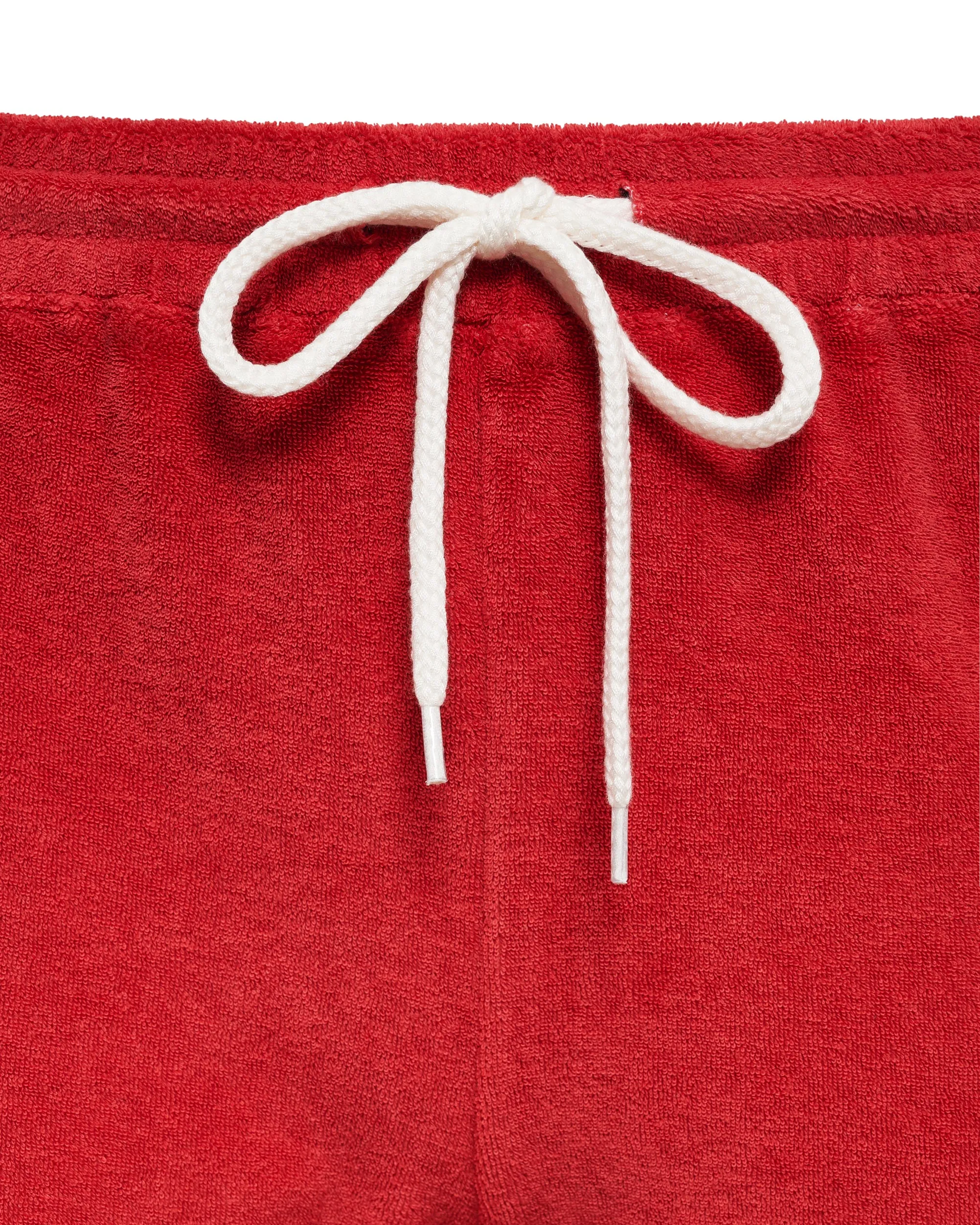 Practical Style Sleek and Soft Terry Cloth Crop Pant