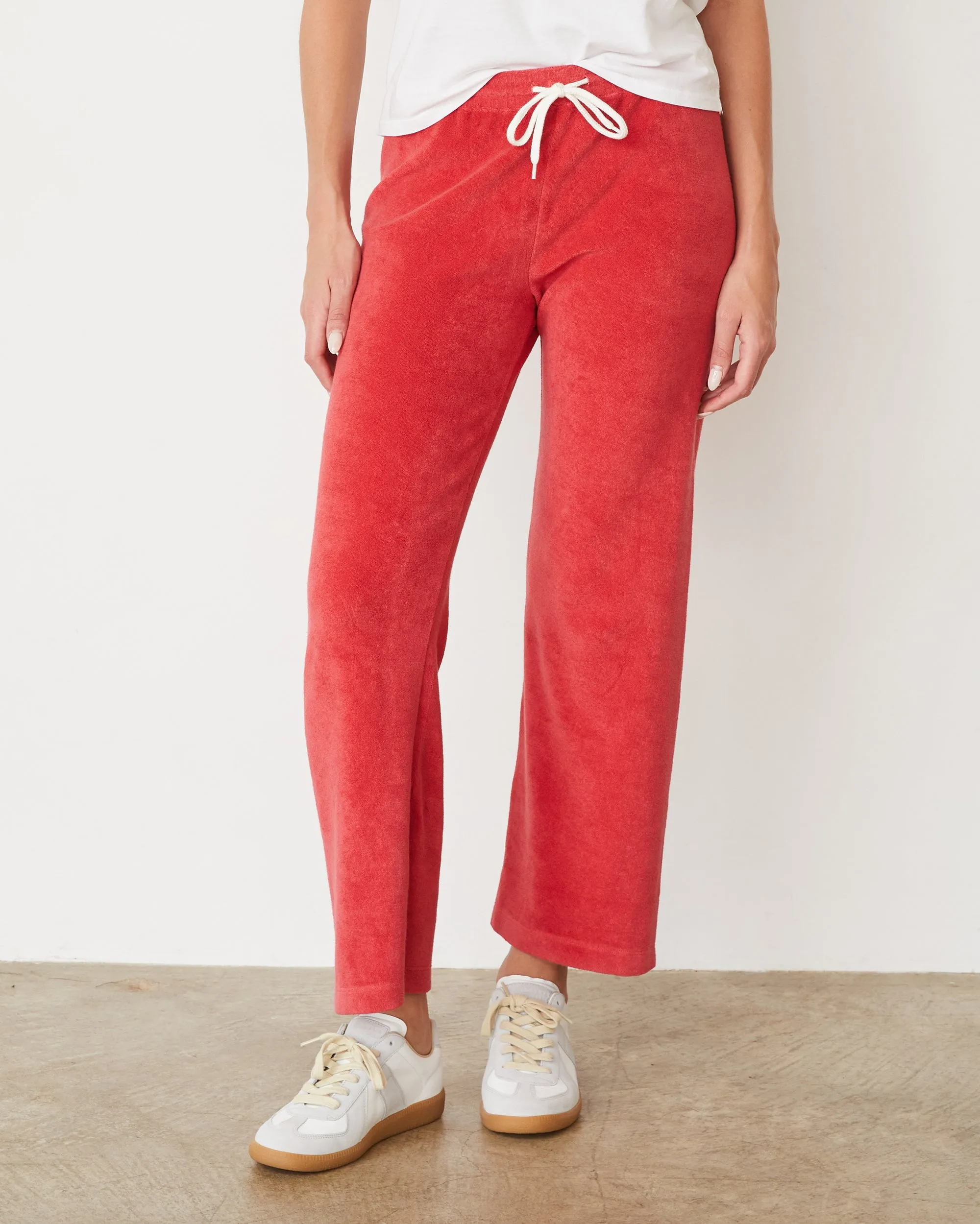 Breath Fit Terry Cloth Crop Pant