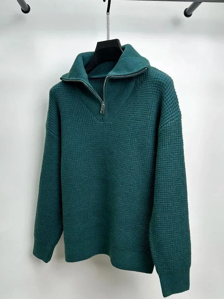 Textured Fashion Sweater
