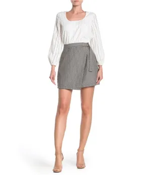The Fifth Label Womens Striped Wrap Skirt