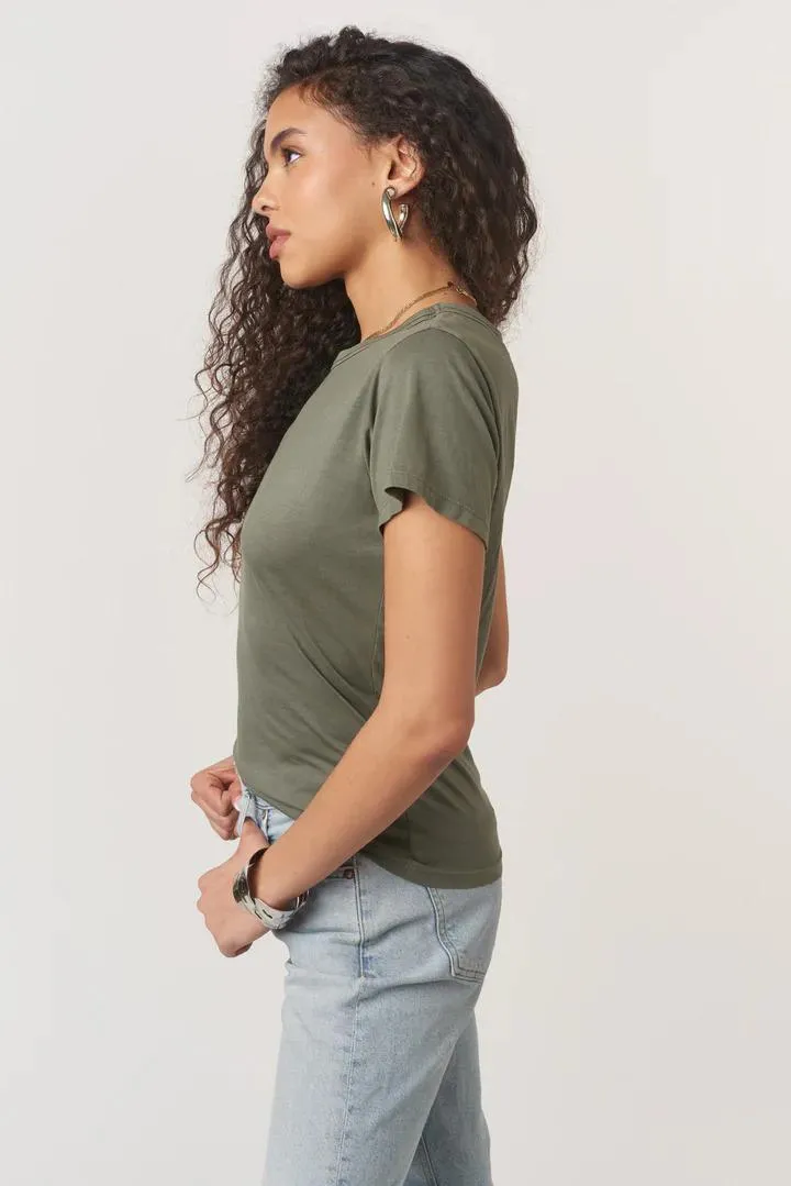 The Project Social T Washed Baby Tee Antistatic