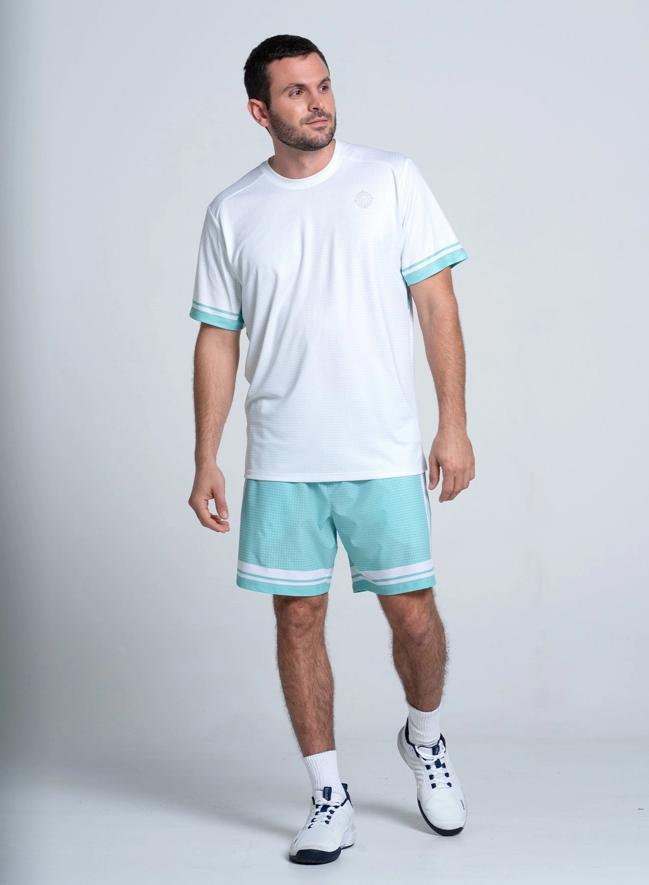 The Pickler Vented Short Sleeve Activewear Top Sporty Design