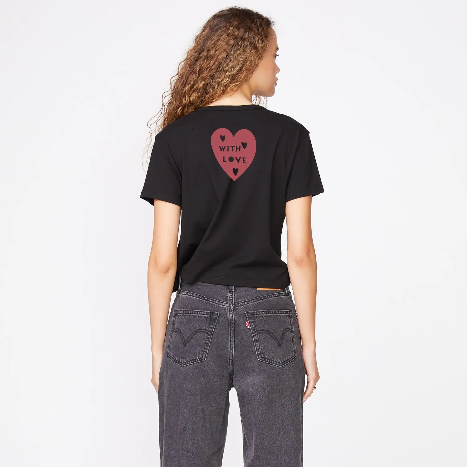 Love Letter 50's Tee Elastic Edge Binding