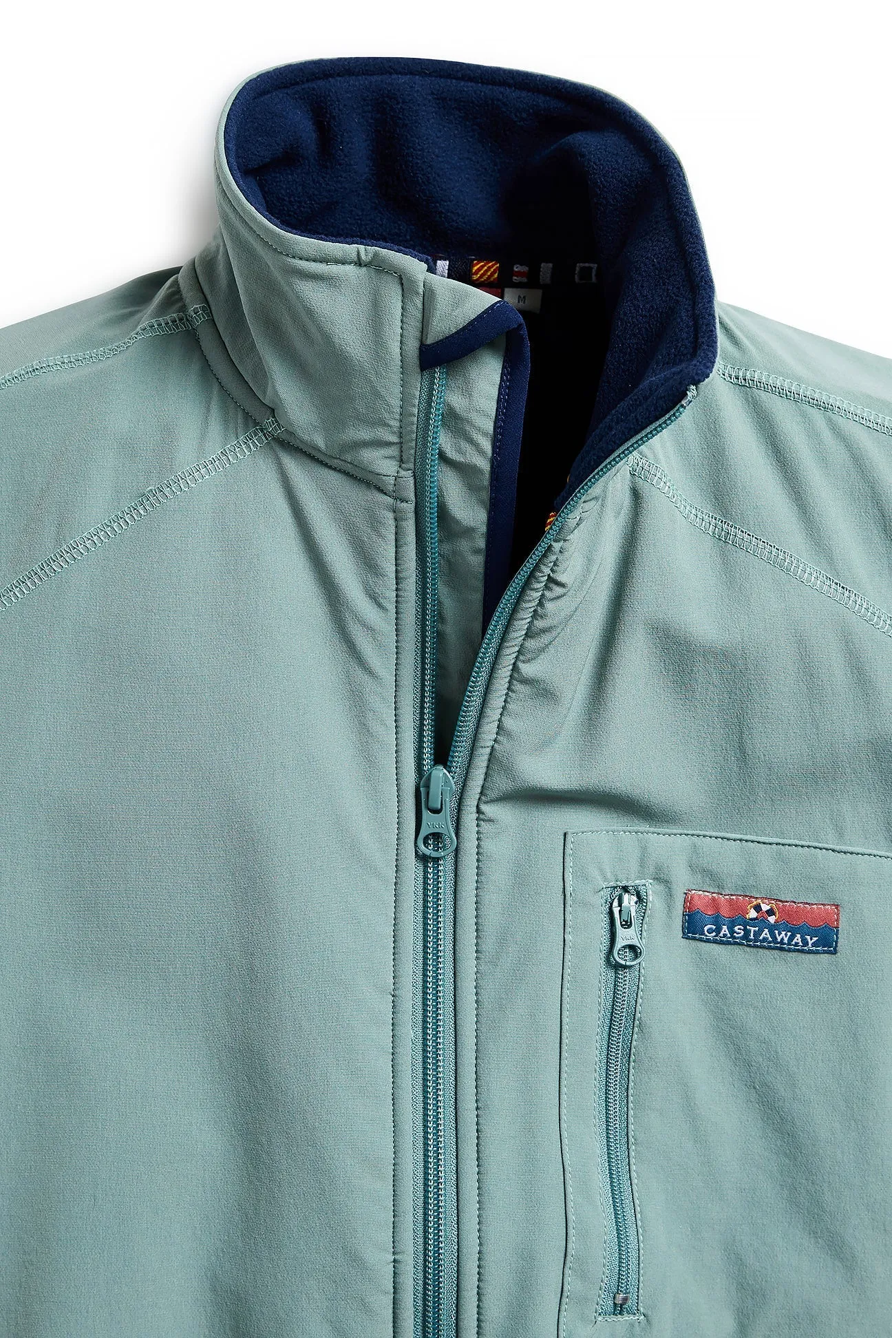 Tidal Wind Vest Moss Green Multi Pocket Configuration