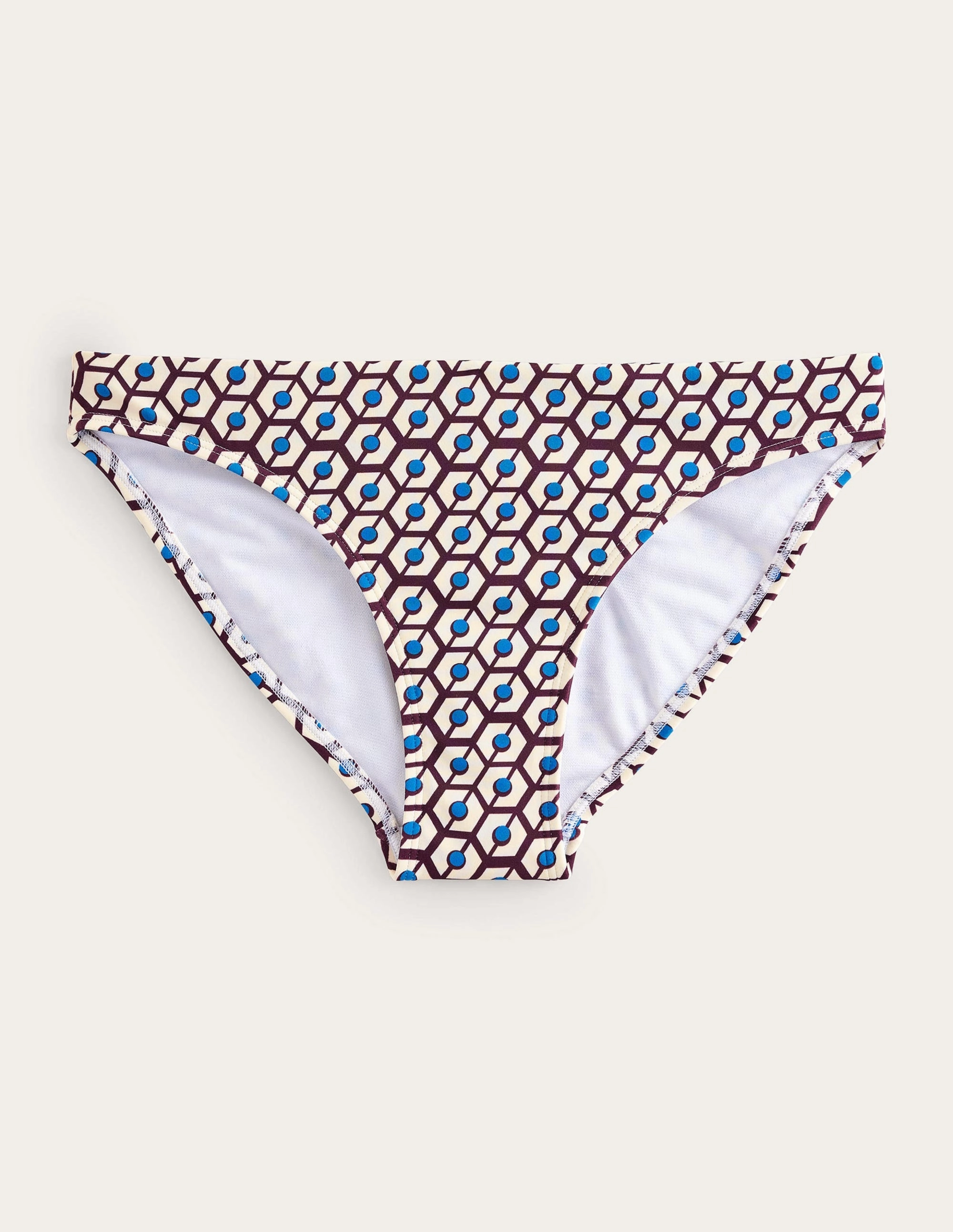 Classic Bikini Bottoms-Dark Burgundy, Reverie Active-Lifestyle