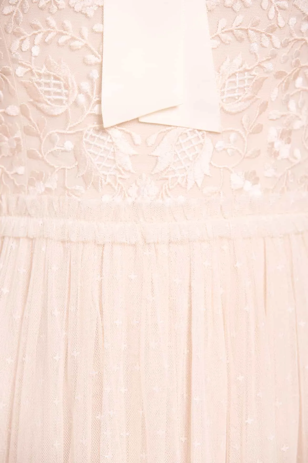 Elegance Glow Chic boho dress Primrose Bodice Ankle Gown