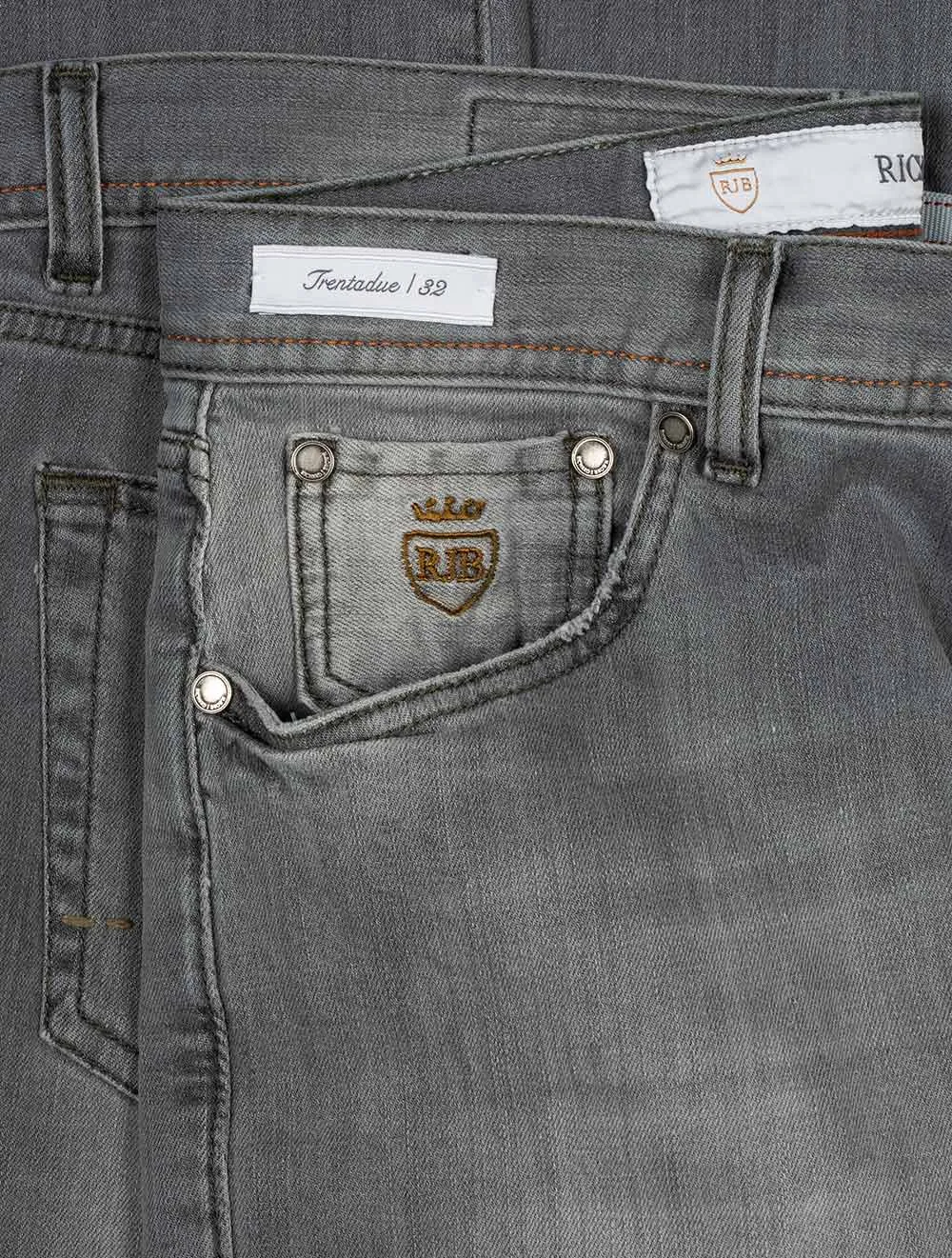Tokyo Icon 5 Pocket Jean Grey